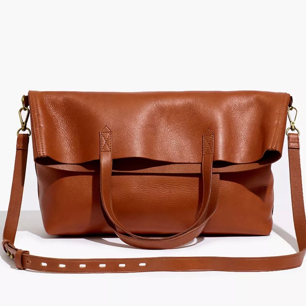Madewell Foldover Transport Tote